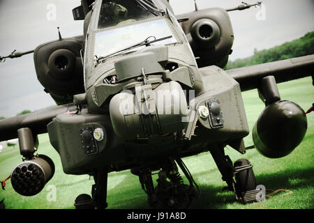 Army Air Corps AH-64 Apache Angriff Hubschrauber UK Stockfoto