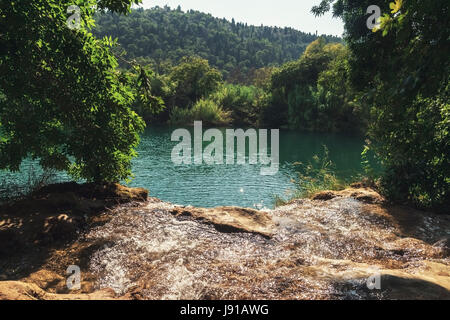 Krka-Nationalpark in Kroatien Stockfoto
