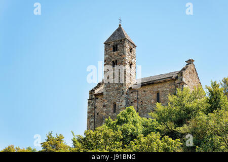 Kapelle der drei Heiligen in Sion, Wallis, Schweiz. Stockfoto