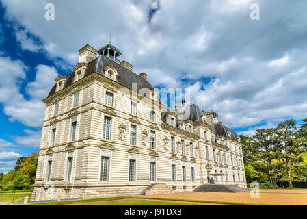 Chateau de Cheverny, eines der Schlösser der Loire-Tal in Frankreich Stockfoto