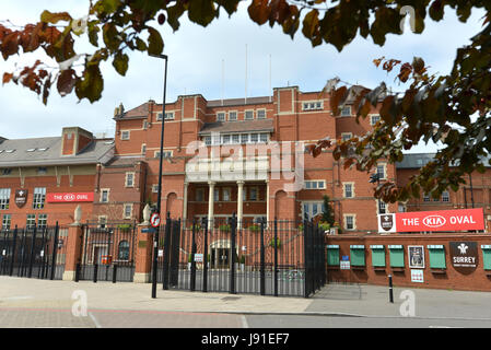 Das Oval Cricket Ground, Kennington, London. Stockfoto