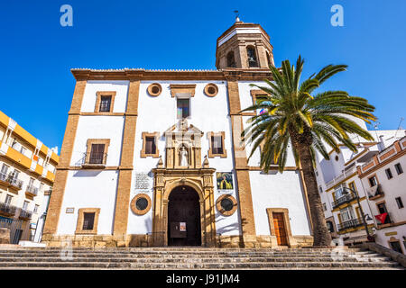 Iglesia de Nuestra Señora De La Merced in Ronda, Andalusien, Spanien, Europa Stockfoto