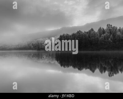 Loch Tummel Winter Stockfoto