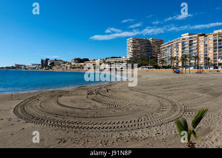 Aguadulce Strand. Aguadulce ist eine spanische Ortsteil von Roquetas de Mar, Provinz Almeria. Spanien Stockfoto