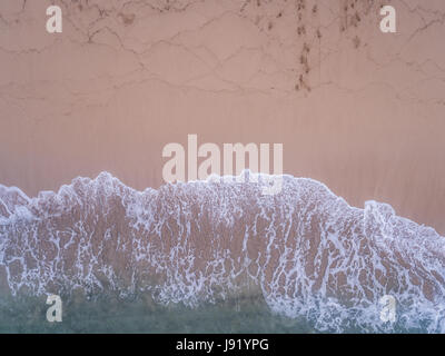 Blick auf das Meer und Strand auf der North Shore von Oahu Hawaii Stockfoto