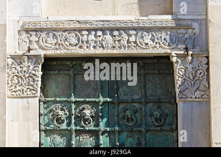 Kathedrale von Troia. Puglia. Italien. Stockfoto