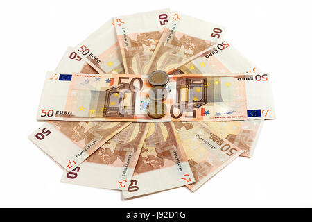 Hinweis, Memo, Dollar, Dollar, isoliert, Währung, leer, europäisch, Kaukasisch, Stockfoto