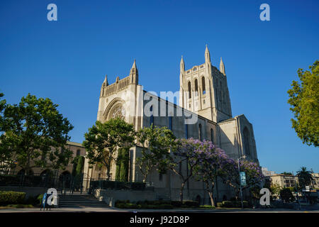 Los Angeles, Mai 28: Der historische erste Congregational Kirche in Los Angeles am 28. Mai 2017 bei 540 South Commonwealth Avenue, Los Angeles, California Stockfoto