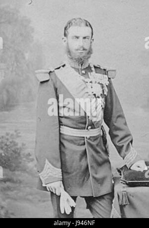 Prinz Karl von Hohenzollern-Sigmaringen später König von Rumänien Stockfoto