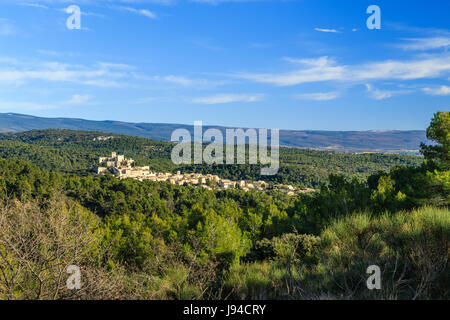 Frankreich, Vaucluse, Le Barroux Stockfoto