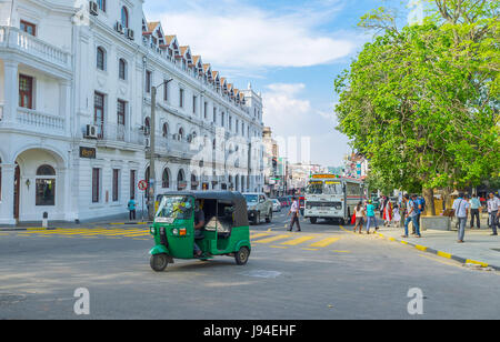 KANDY, SRI LANKA - 28. November 2016: einen Moment aus dem Leben der Stadt, am 28. November in Kandy Stockfoto