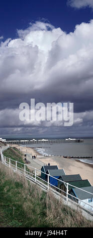 Southwold Pier und alleinige Bay suffolk England Stockfoto