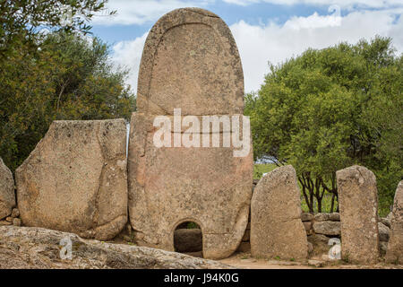 Tomba dei Giganti, Sardinien, Italien Stockfoto