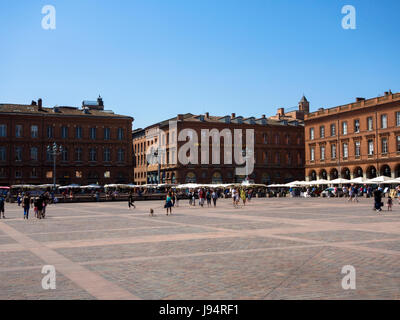 Place du Capitole, Toulouse Stockfoto