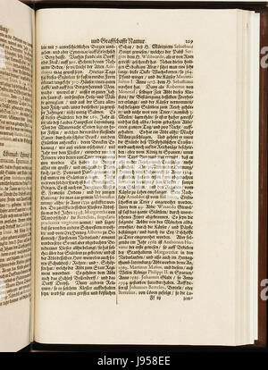 Topographia Circuli Burgundici (Merian) 452 Stockfoto