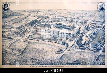 Weltausstellung Chicago 1893 Stockfoto