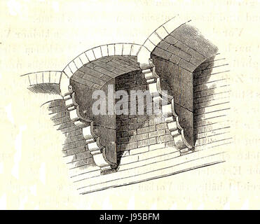 MZK 002 Nr 12 Das Florianitor in Krakau Abb. 06 Konsolenaubau Galerie Stockfoto