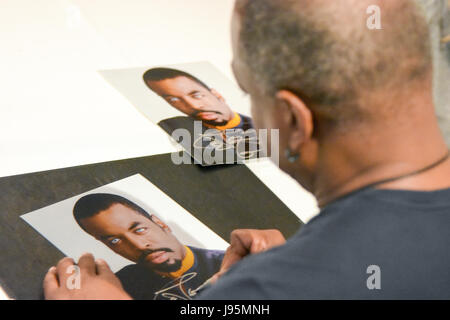 Bonn, Deutschland. 4 Jun, 2017. levar Burton (Geordi La Forge in Star Trek, die nächste Generation) auf der Fedcon 26, Europas größte Star Trek Convention, lädt Prominente und Fans in Autogrammstunden und Panels zu erfüllen. Die fedcon 26 fand May 2-5 2017. Quelle: markus Wissmann/alamy live news Credit: markus Wissmann/alamy leben Nachrichten Stockfoto