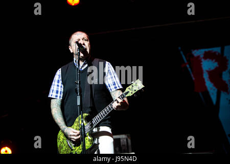 Landgraaf, Niederlande 4. Juni 2017 Rancid Höchstleistungen live Pinkpop Festival 2017 © Roberto Finizio / Alamy Live News Stockfoto