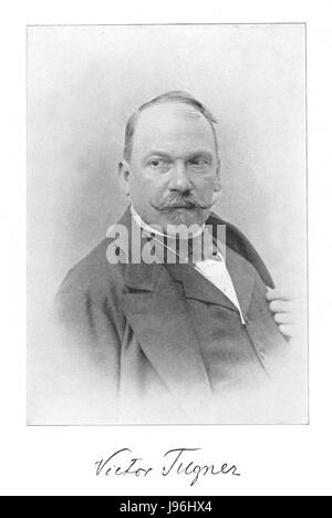 Victor Tilgner Porträt Stockfoto