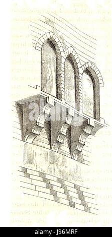 MZK 002 Nr 12 Das Florianitor in Krakau Abb. 10 Konsole Und Gesims ein Turm-Bild 9 Stockfoto