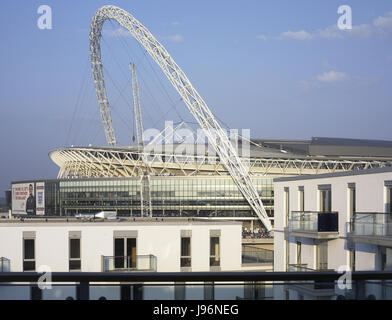 Ansicht von Wembley Stockfoto