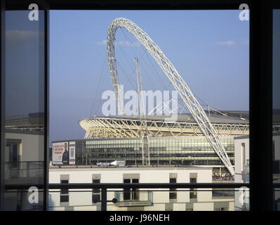 Ansicht von Wembley Stockfoto