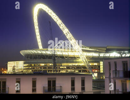 Ansicht von Wembley Stockfoto