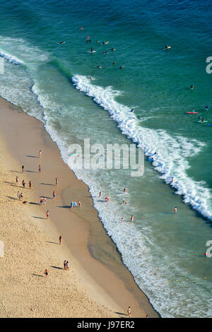 Nazare Strand am Atlantik. Portugal Stockfoto