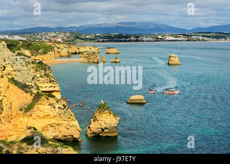 Ponta da Piedade. Lagos, Algarve. Portugal Stockfoto