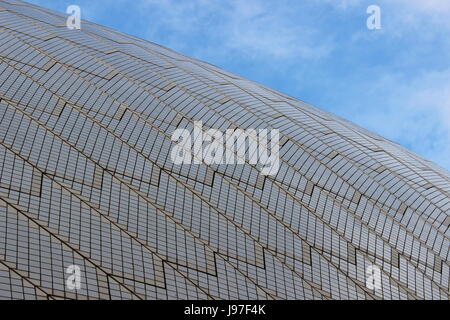 Sydney Opera House hautnah Stockfoto