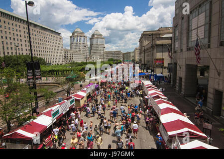 Geschmack von Cincinnati 2017 Stockfoto