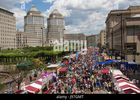 Geschmack von Cincinnati 2017 Stockfoto