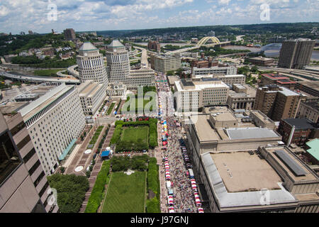 Geschmack von Cincinnati 2017 Stockfoto