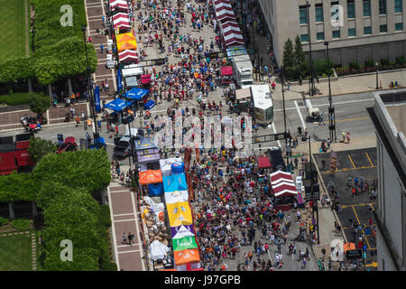 Geschmack von Cincinnati 2017 Stockfoto