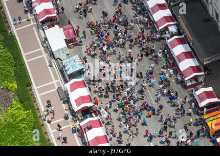 Geschmack von Cincinnati 2017 Stockfoto