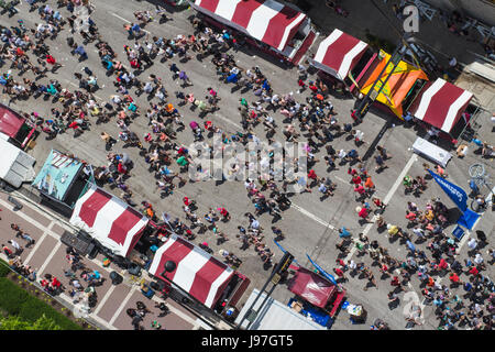 Geschmack von Cincinnati 2017 Stockfoto