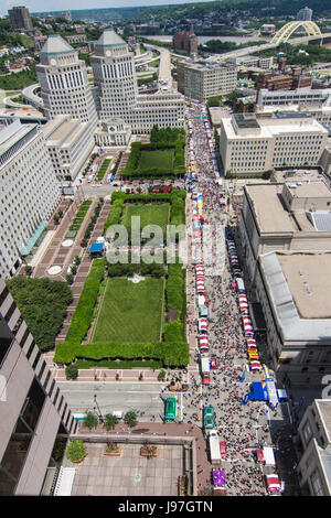 Geschmack von Cincinnati 2017 Stockfoto