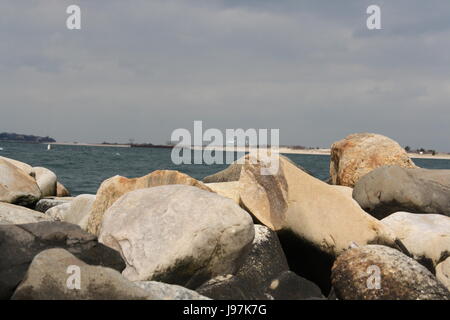 Port Jefferson Harbor, Long Island New York Stockfoto