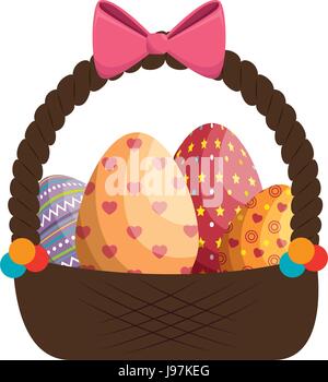 Eiern Ostertag Stock Vektor