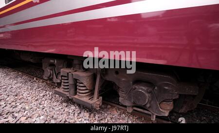 1K aus Bangkok Zug Bahnhof Hua Lamphong Rail Yard SRT Thailand Stockfoto