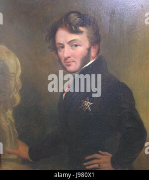 Selbstporträt von Sir George Hayter 1843 v3 Stockfoto