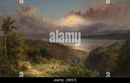 Ansicht des Cotopaxi von Frederic Edwin Church 1867 Stockfoto