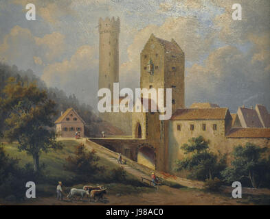 Tiefenbronn Ravensburg Obertor Stockfoto