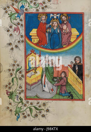 Waldburg Gebetbuch 034 Stockfoto