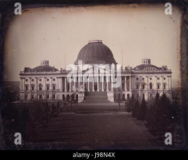 United States Capitol, ca. 1846 durch John Plumbe Stockfoto