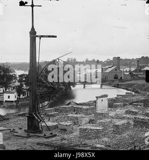 Richmond, Virginia. Tredegar Iron Works Stockfoto