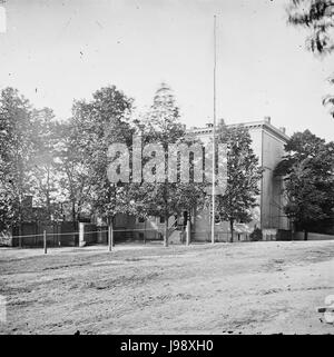 Residenz von Jefferson Davis Richmond, VA. Stockfoto