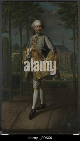 Portret van Gerard Cornelis van Riebeeck Rijksmuseum SK A 816 Stockfoto