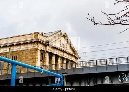 Berlin, Museumsinsel Mit Bode Und Pergamonmuseum Stockfoto